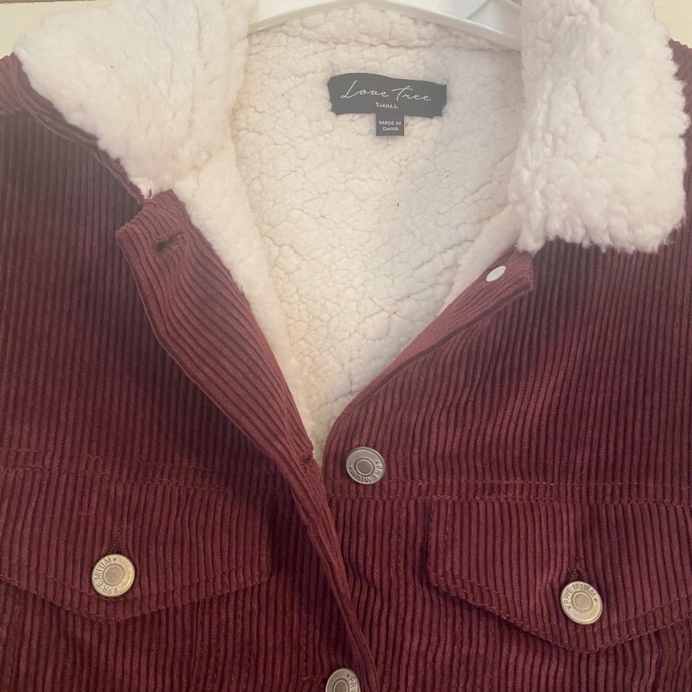 New Love Tree Corduroy Jacket